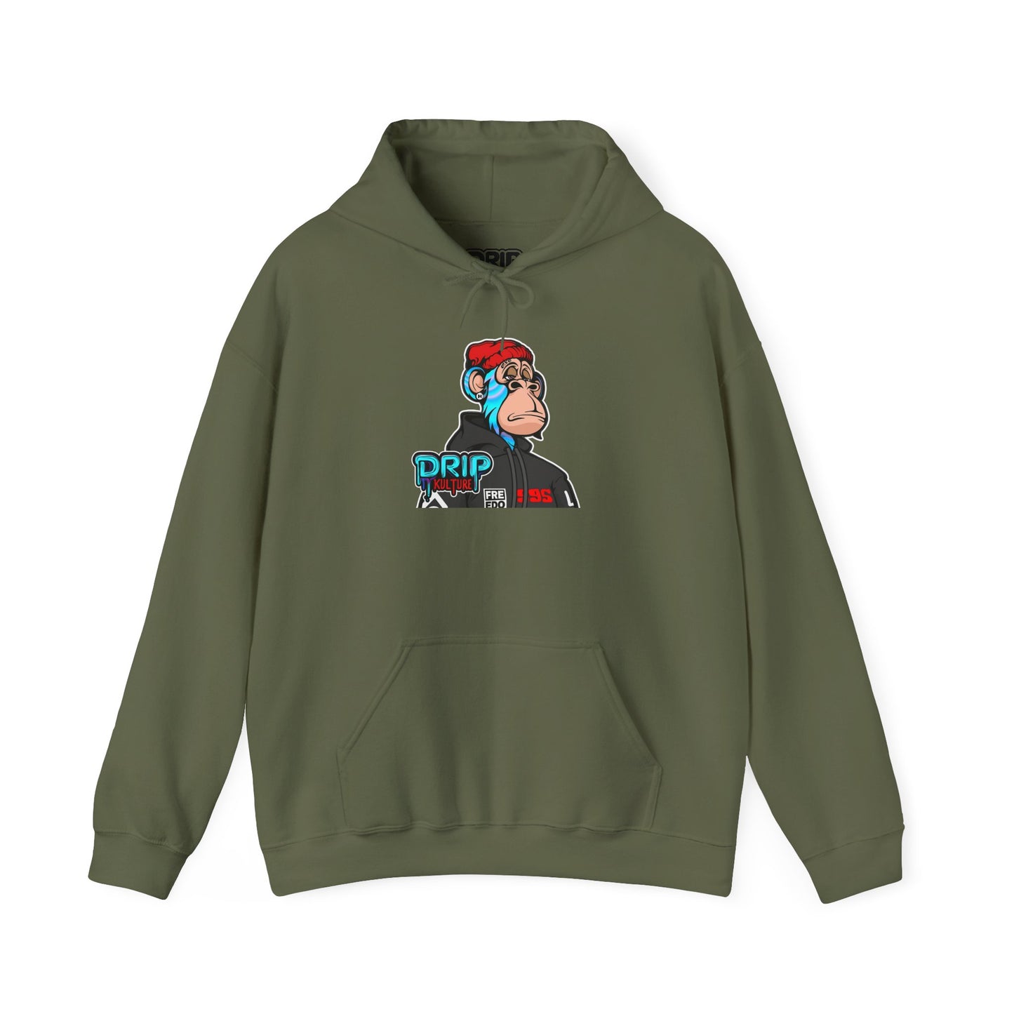 NFT Blue Lightning Drip Kulture Unisex Hoodie - Multiple Colors