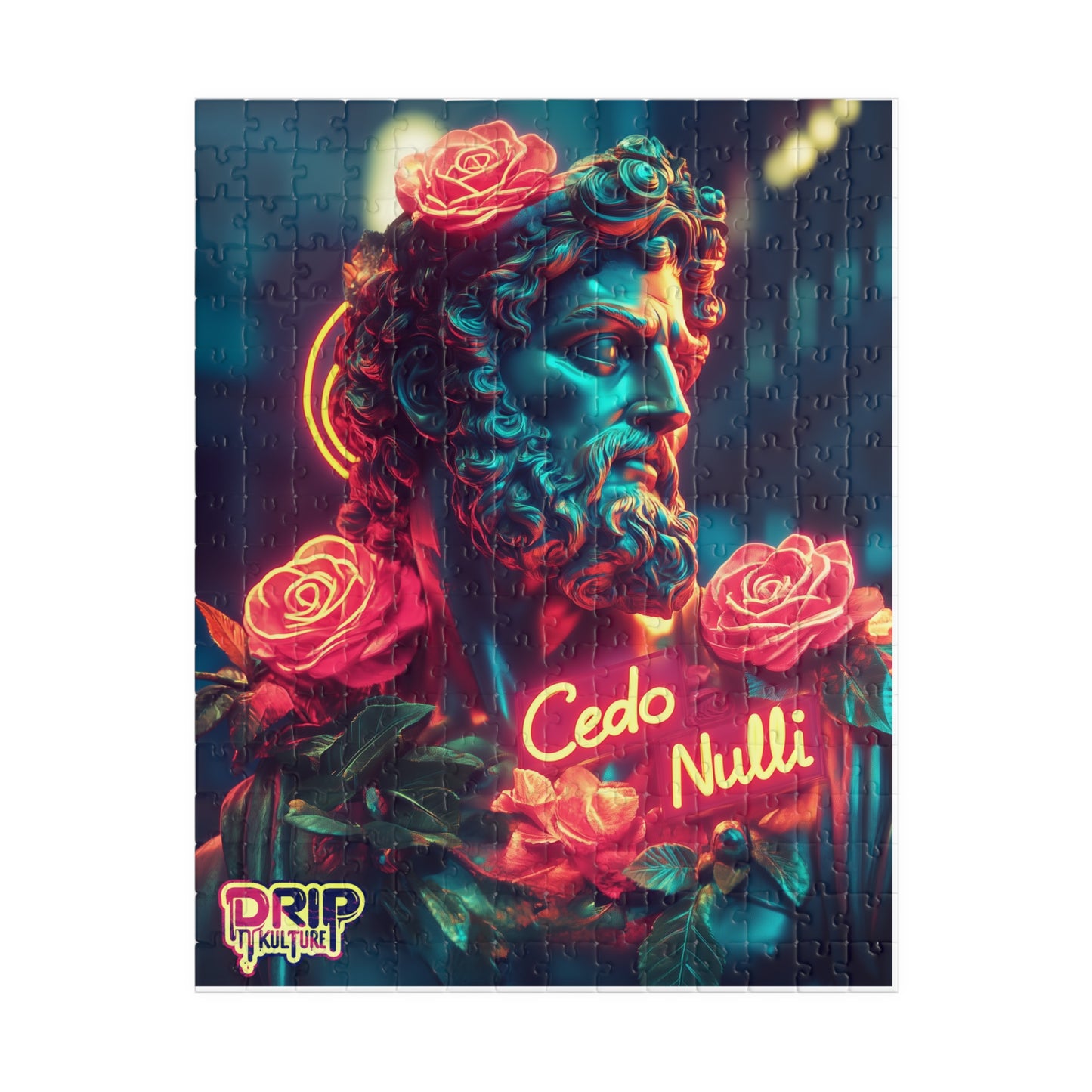 Orange Cedo Nulli Drip Kulture Puzzle - Multiple Sizes