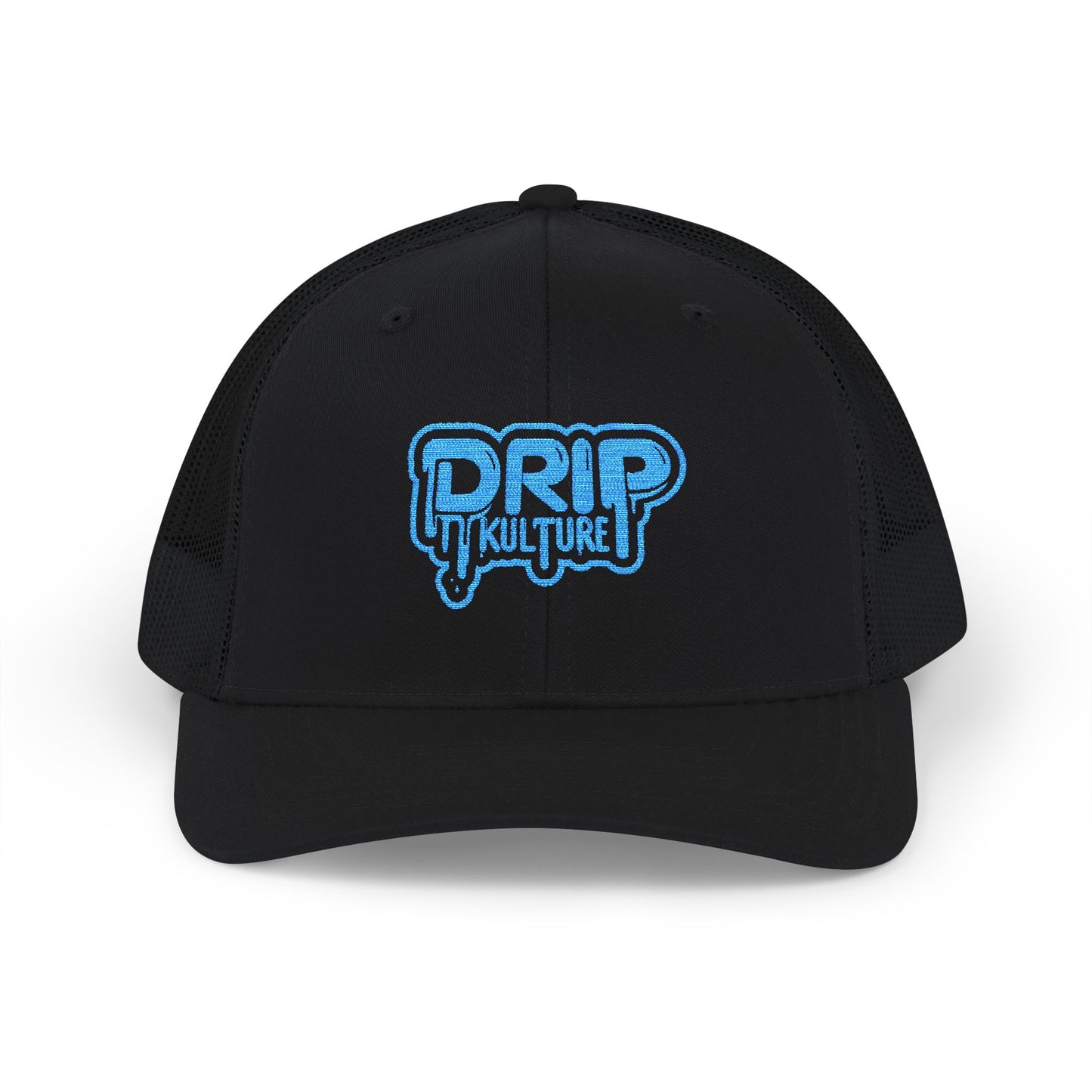 Blue Drip Kulture Snapback Trucker Cap Embroidery - Multiple Colors