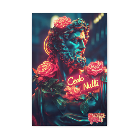 “Cedo Nulli - Orange Glow” Drip Kulture Wall Art - Multiple Sizes