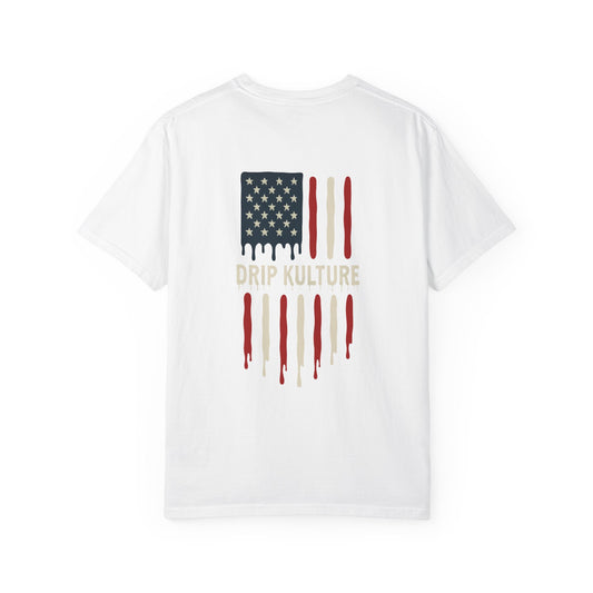 Drip Kulture American Flag Unisex Tee - Multiple Colors