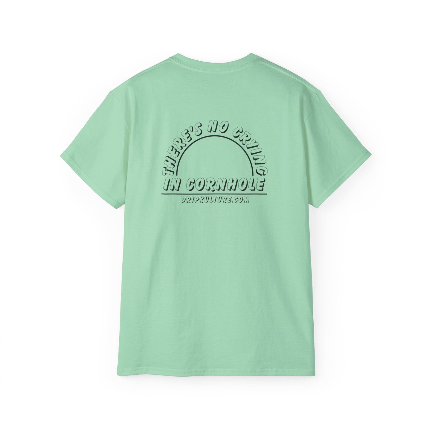 No crying in cornhole Unisex Tee - Multiple Colors