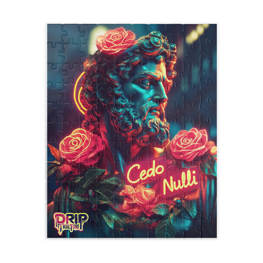 Orange Cedo Nulli Drip Kulture Puzzle - Multiple Sizes