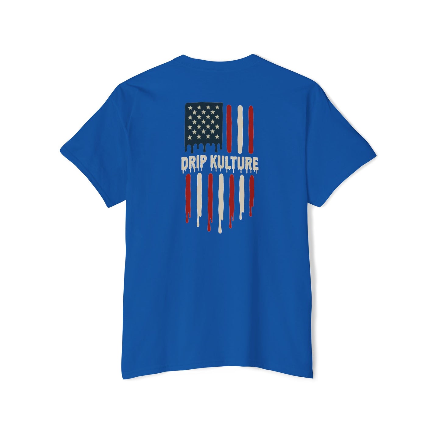 Drip Kulture American Flag Unisex Pocket Tee - Multiple Colors