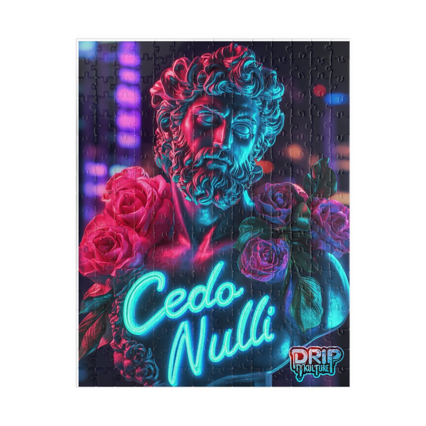 Blue Cedo Nulli Drip Kulture Puzzle - Multiple Sizes