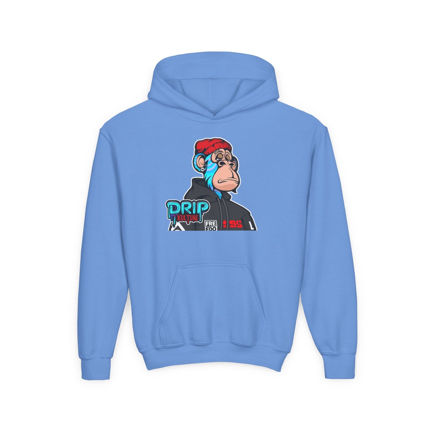Youth NFT Blue Lightning Drip Kulture Hoodie - Multiple Colors