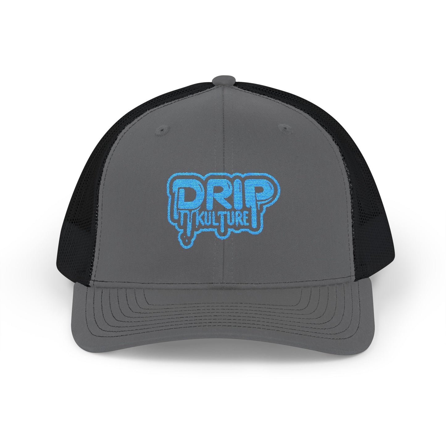 Blue Drip Kulture Snapback Trucker Cap Embroidery - Multiple Colors