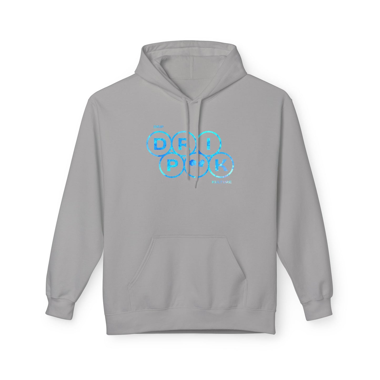 Blue Circle Drip Kulture Unisex Hoodie - Multiple Colors