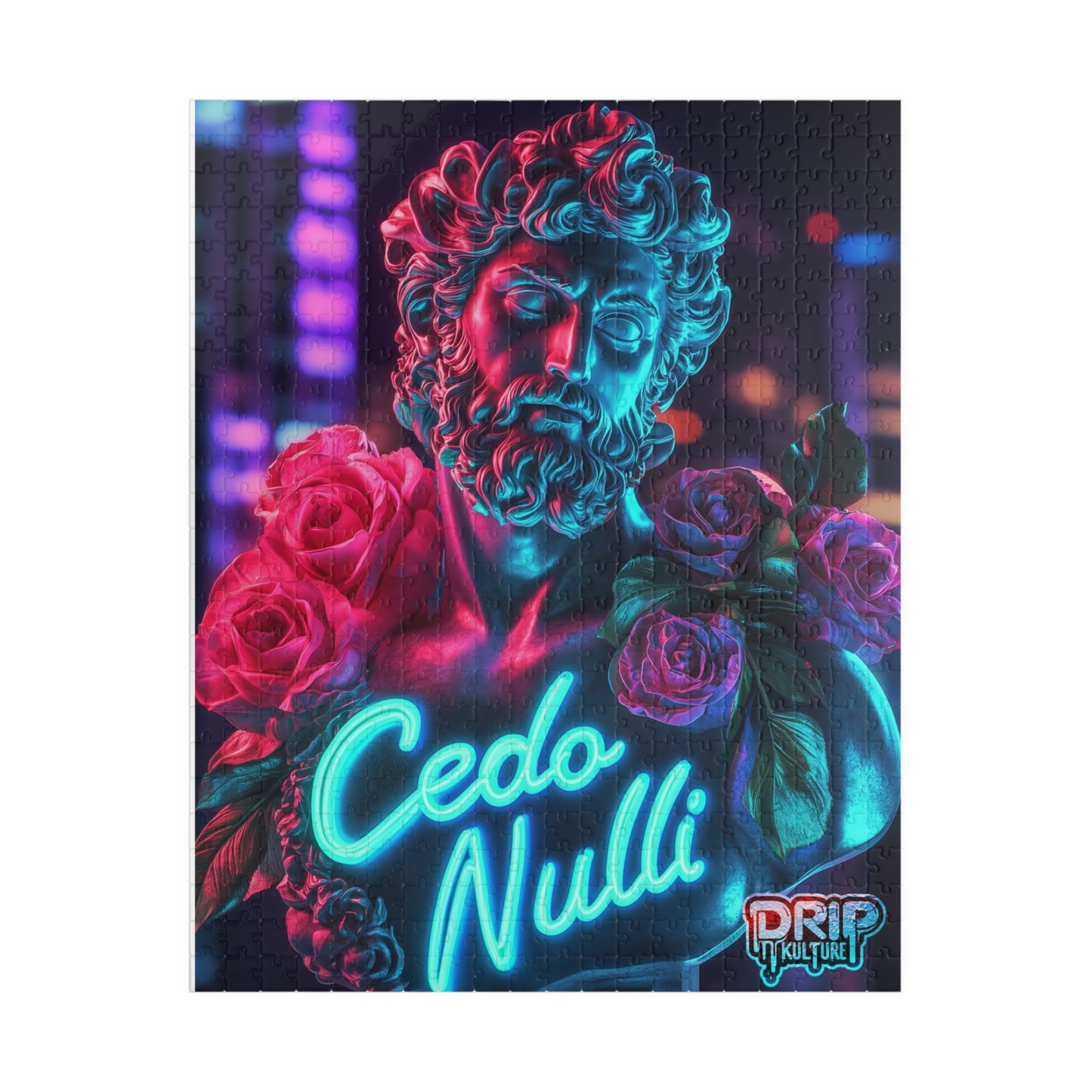 Blue Cedo Nulli Drip Kulture Puzzle - Multiple Sizes