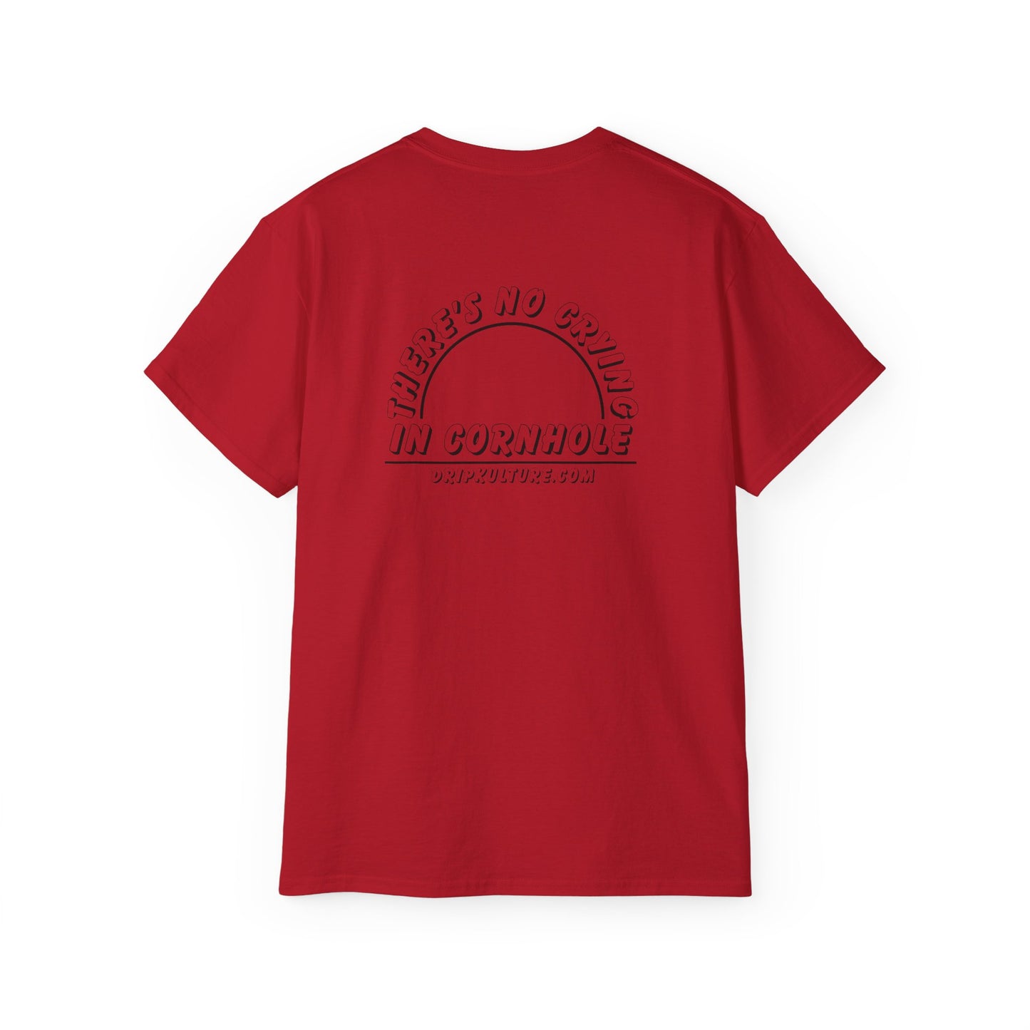 No crying in cornhole Unisex Tee - Multiple Colors