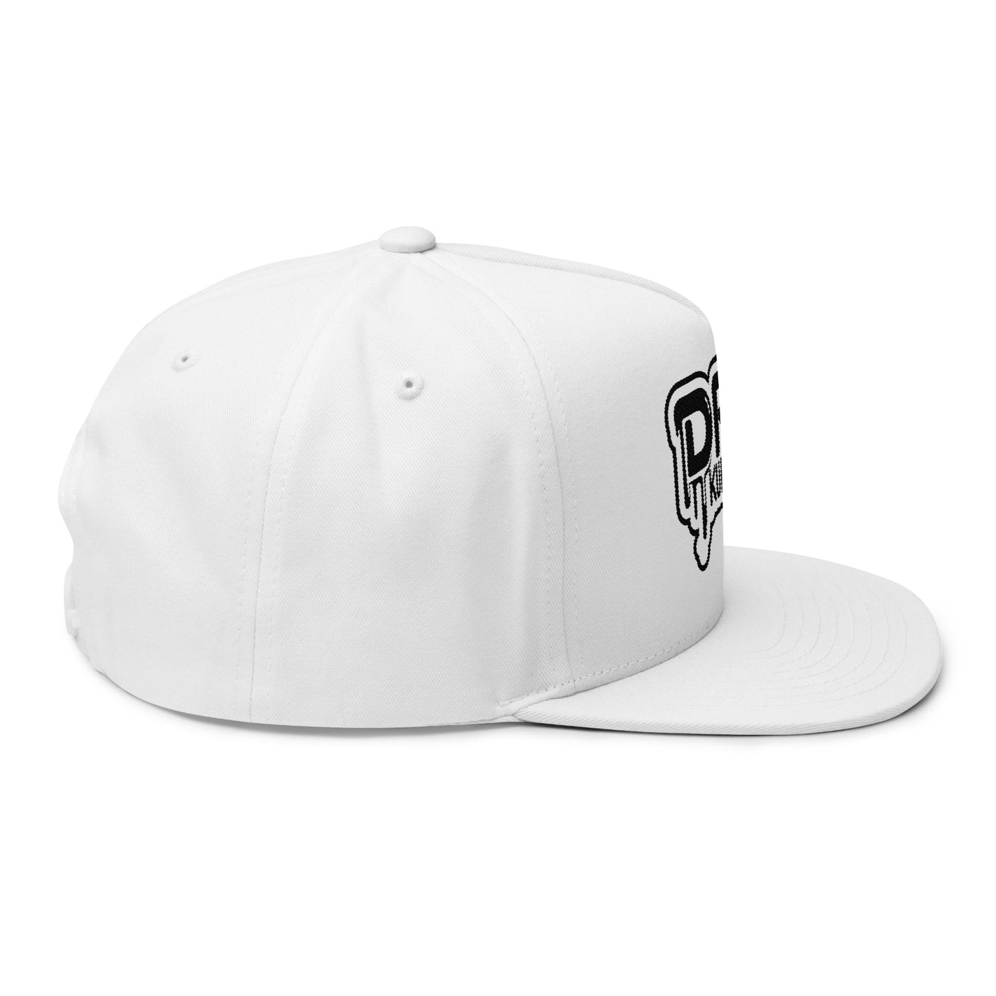 Drip Kulture Flat Bill Hat Embroidery - Multiple Colors