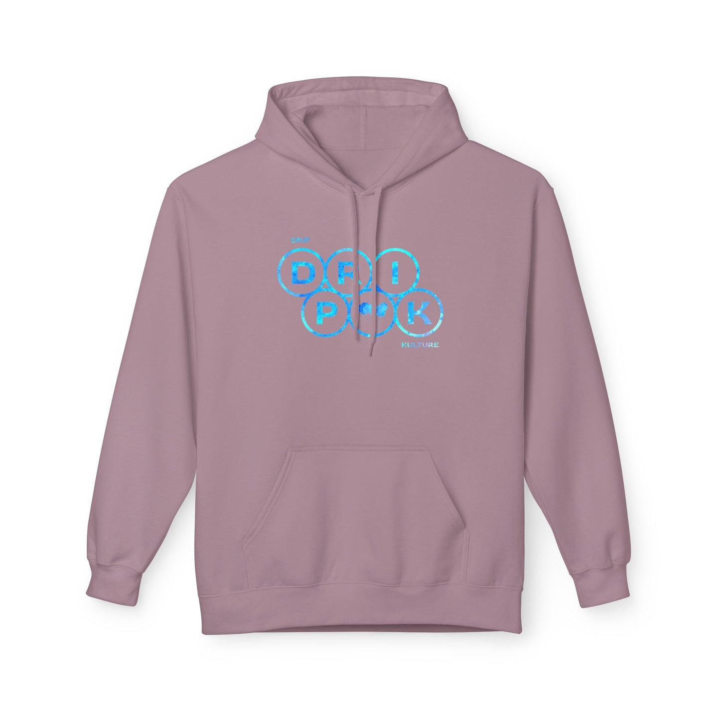 Blue Circle Drip Kulture Unisex Hoodie - Multiple Colors