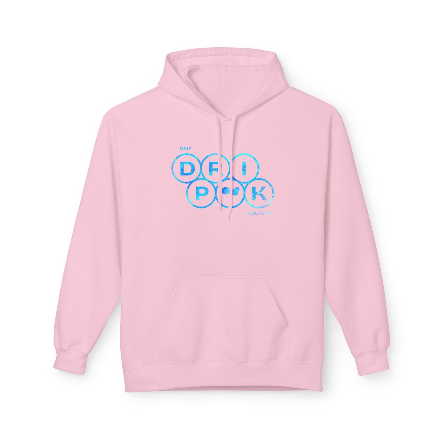 Blue Circle Drip Kulture Unisex Hoodie - Multiple Colors