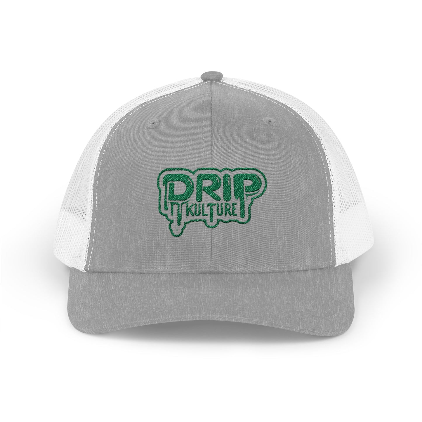 Green Drip Kulture Snapback Trucker Cap Embroidery - Multiple Colors