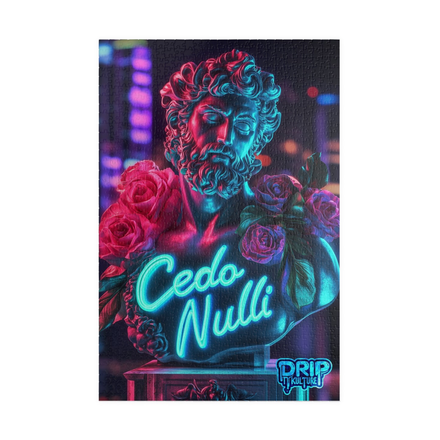 Blue Cedo Nulli Drip Kulture Puzzle - Multiple Sizes