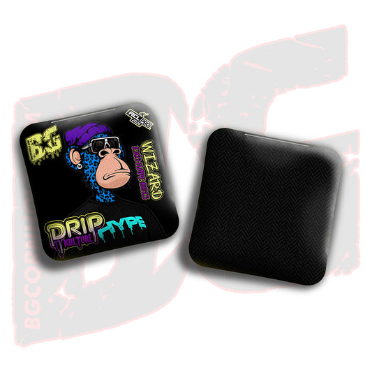 2026 Multiple Bag Models - DK x BG "NFT SPOTS" - ACL Pro Stamped Cornhole Bags - Set of 4 Bags