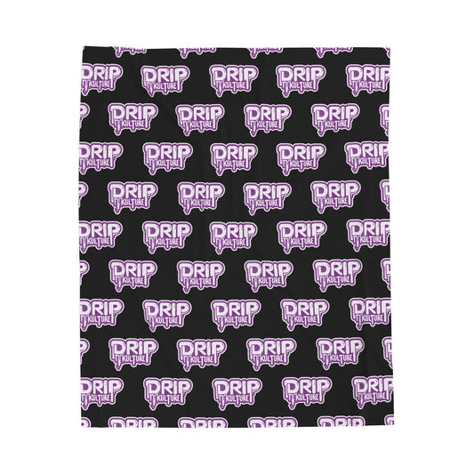 Drip Kulture Plush Blanket - Multiple Colors