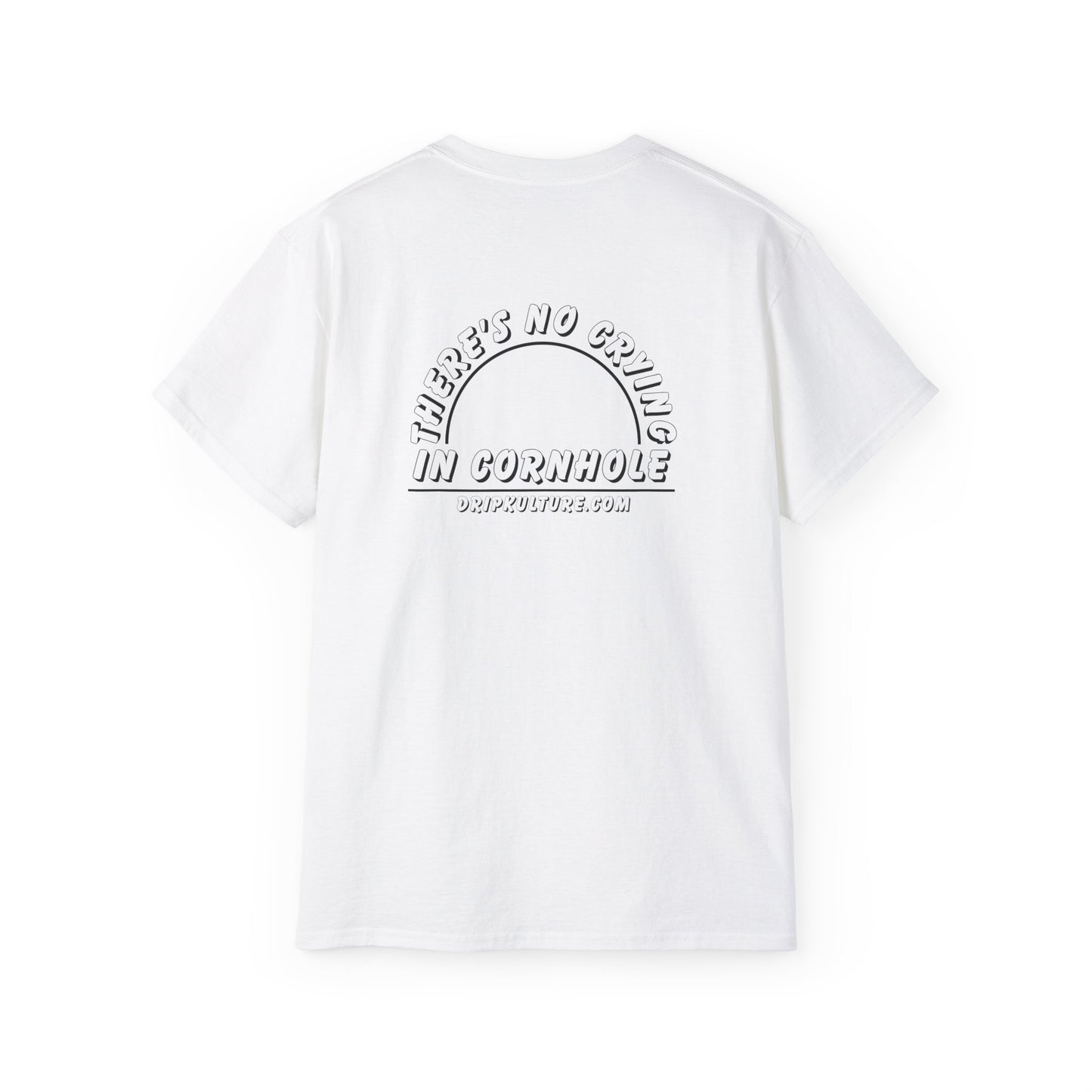 No crying in cornhole Unisex Tee - Multiple Colors