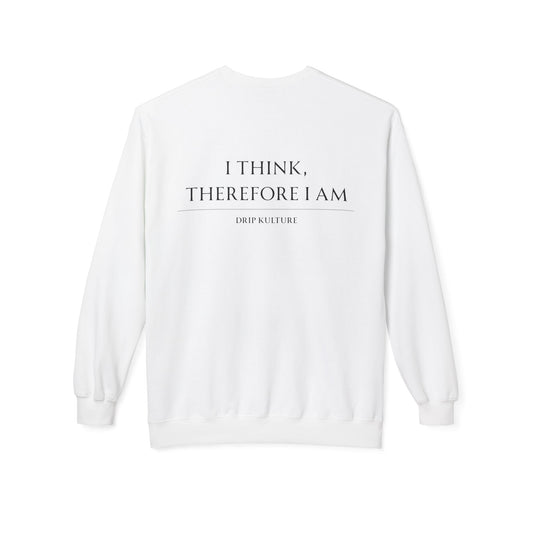 I Think, Therefore I Am Unisex Crewneck - Multiple Colors