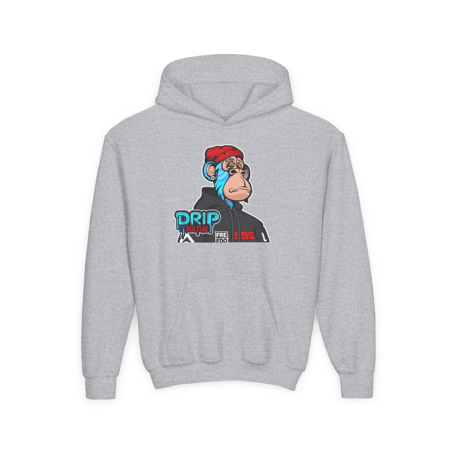Youth NFT Blue Lightning Drip Kulture Hoodie - Multiple Colors