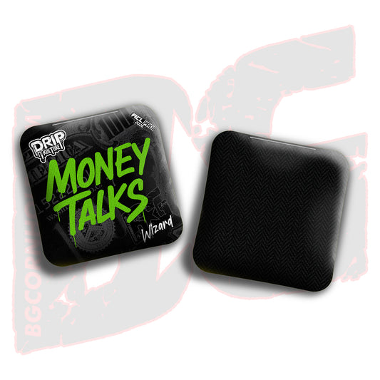 2026 Multiple Bag Models - DK x BG "Money Talks" - ACL Pro Stamped Cornhole Bags - Set of 4 Bags