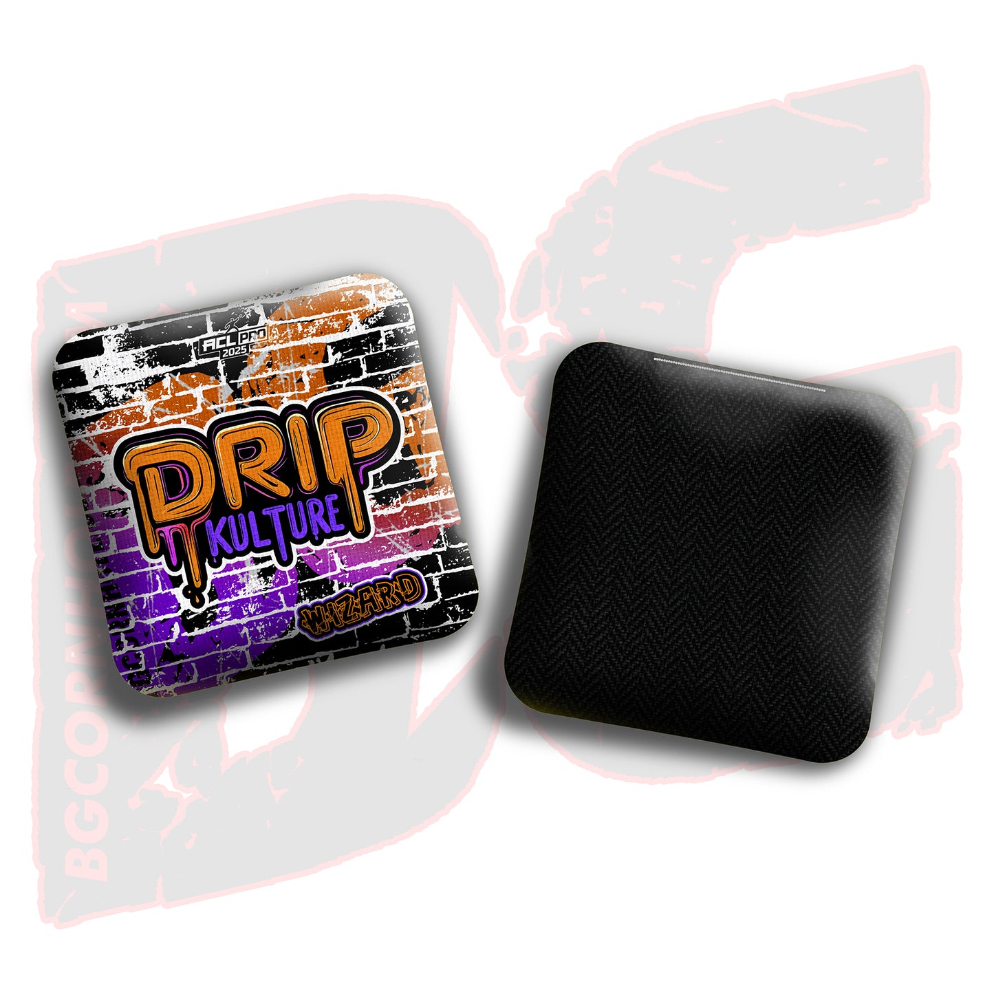 2025 Multiple Bag Models - DK x BG "Brick" - ACL Pro Stamped Cornhole Bags - Set of 4 Bags