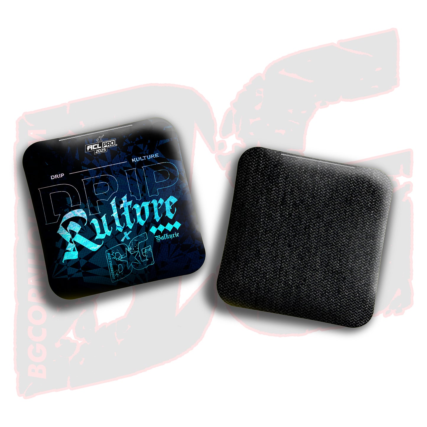 2025 Multiple Bag Models - DK x BG "Diamond" - ACL Pro Stamped Cornhole Bags - Set of 4 Bags