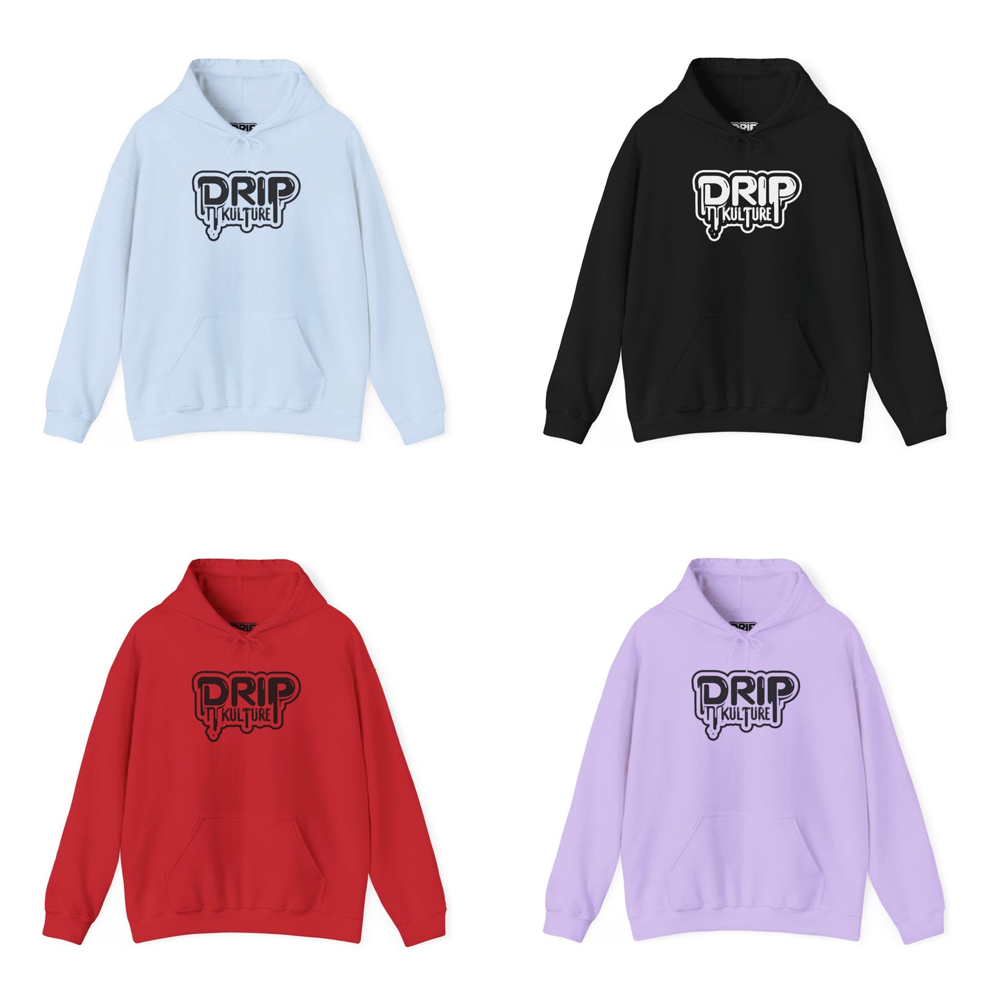 Drip Kulture Unisex Hoodie - Multiple Colors