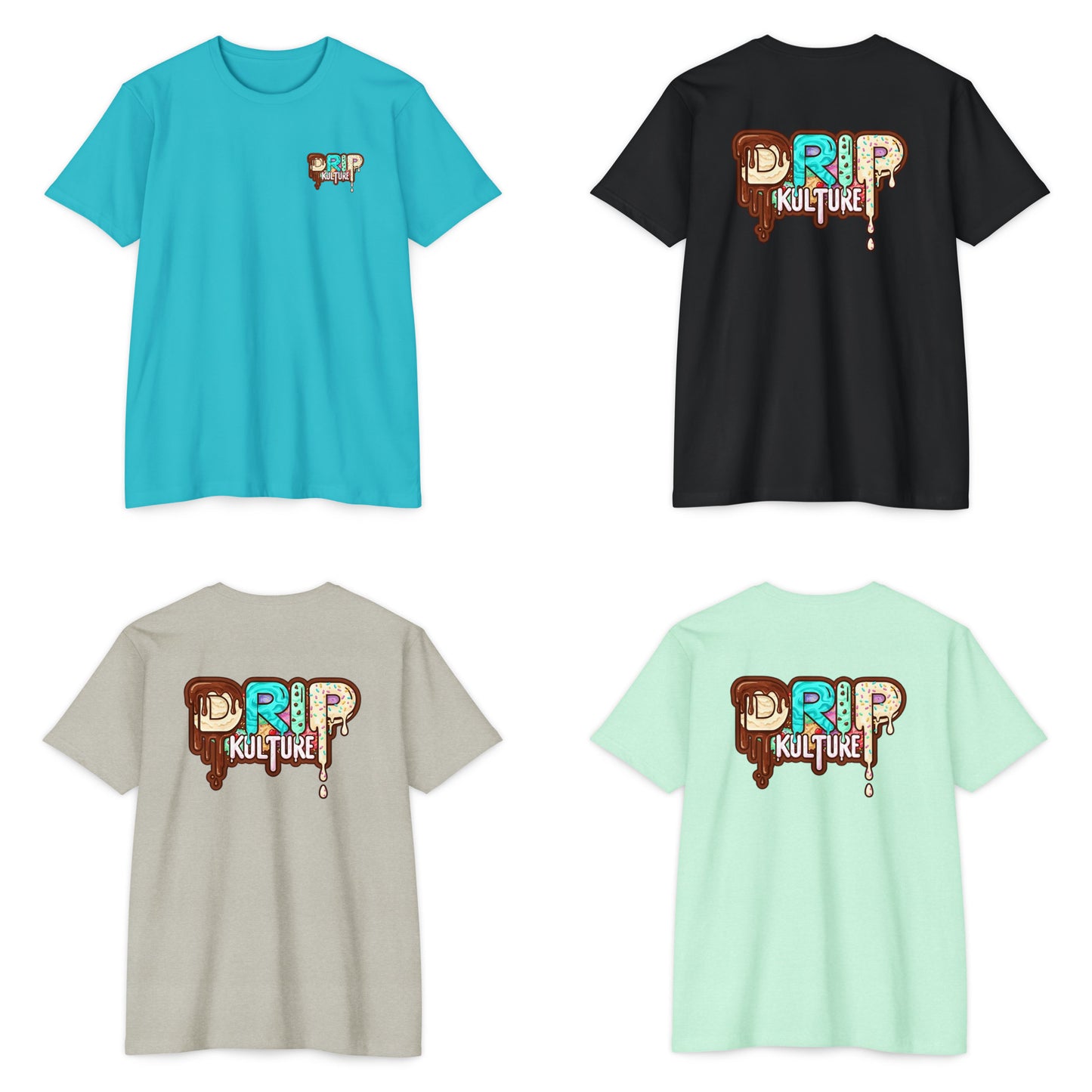 Drip Kulture Ice Cream Unisex T-Shirt - Multiple Colors