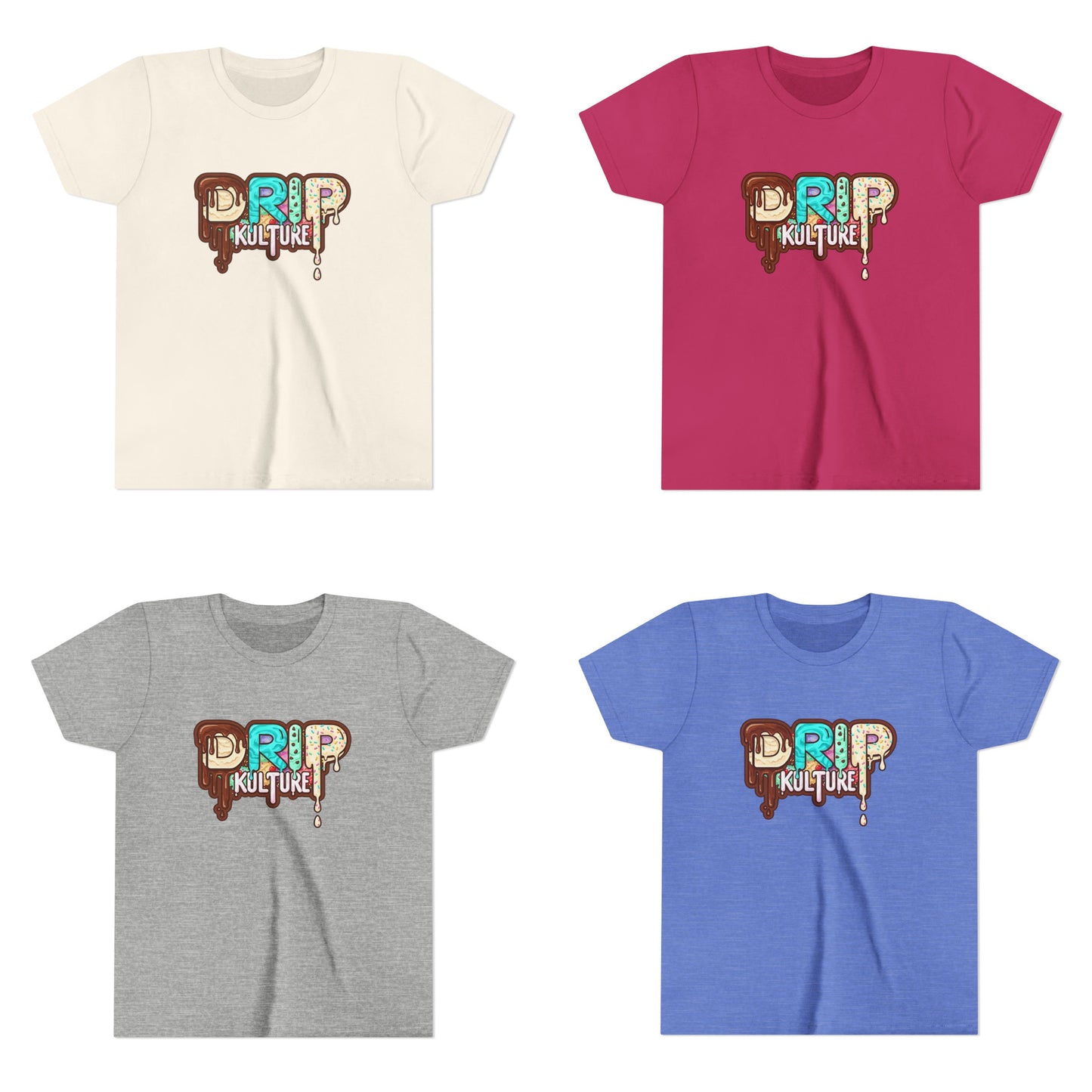 Drip Kulture Ice Cream Youth Tee - Multiple Colors