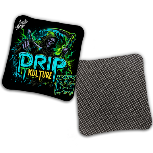 2026 Reaper - DK x BG "Splatter" - ACL Pro Stamped Cornhole Bags - Set of 4 Bags