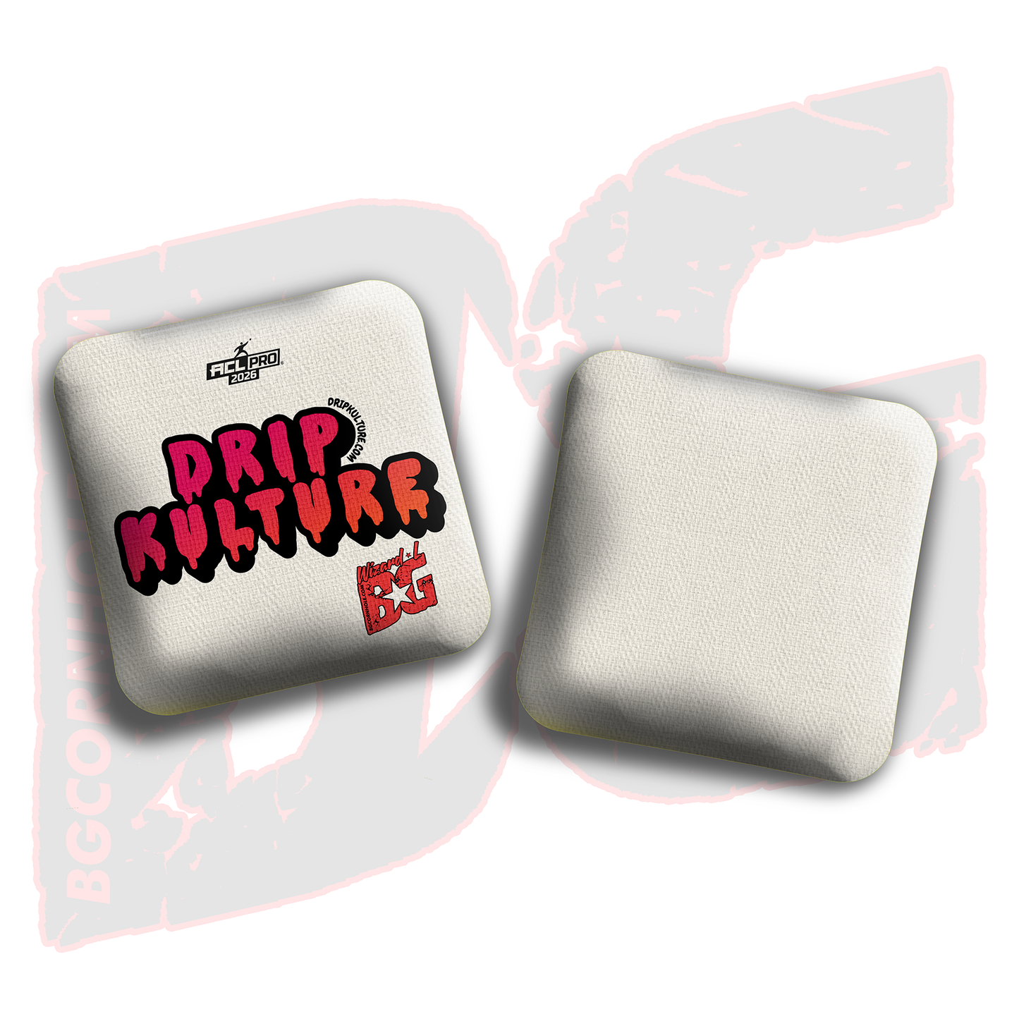 2026 Multiple Bag Models - DK x BG "DK Gradient" - ACL Pro Stamped Cornhole Bags - Set of 4 Bags