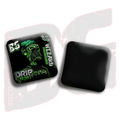 2026 Multiple Bag Models - DK x BG "NFT CIRCUITS" - ACL Pro Stamped Cornhole Bags - Set of 4 Bags