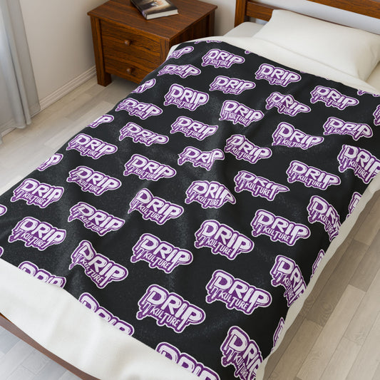Drip Kulture Plush Blanket - Multiple Colors
