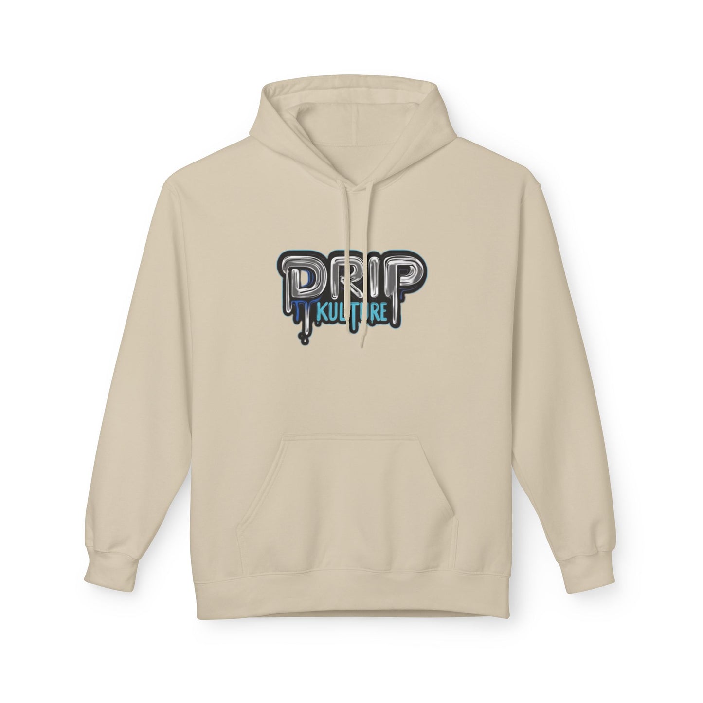 Drip Kulture Blue/Silver Unisex Hoodie - Multiple Colors