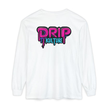 Miami Drip Kulture Long-Sleeve Tee - Multiple Colors