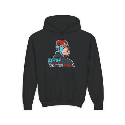 Youth NFT Blue Lightning Drip Kulture Hoodie - Multiple Colors