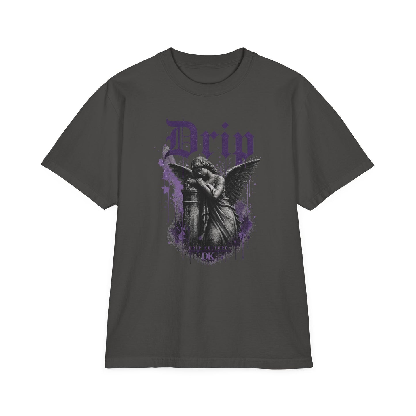 Angel Unisex Garment-Dyed Drop-Shoulder T-Shirt - Multiple Colors