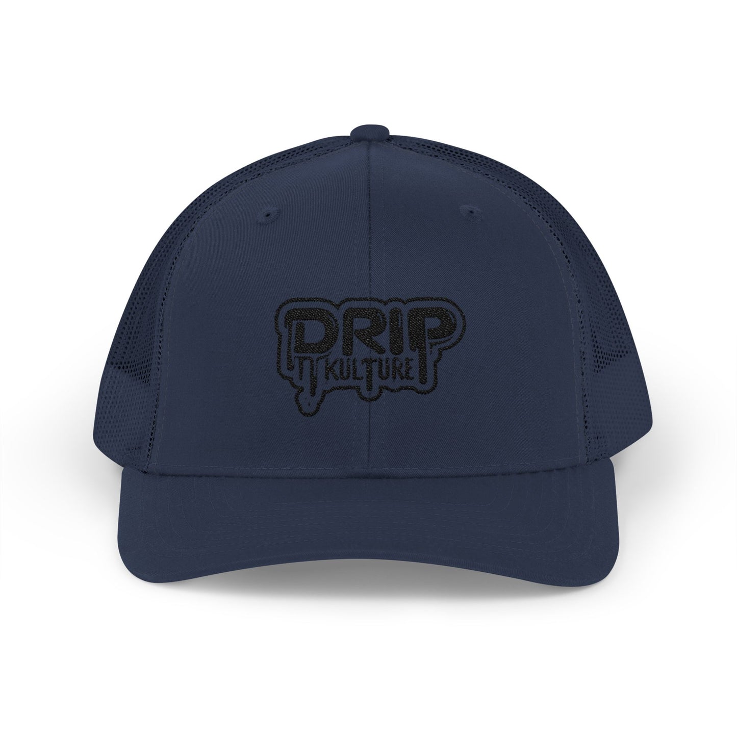 Drip Kulture Snapback Trucker Cap Embroidery - Multiple Colors