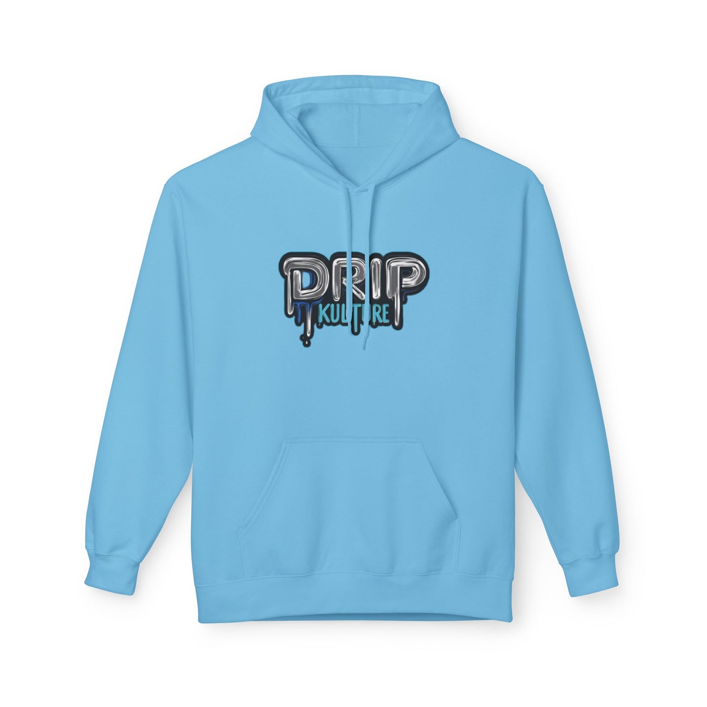 Drip Kulture Blue/Silver Unisex Hoodie - Multiple Colors