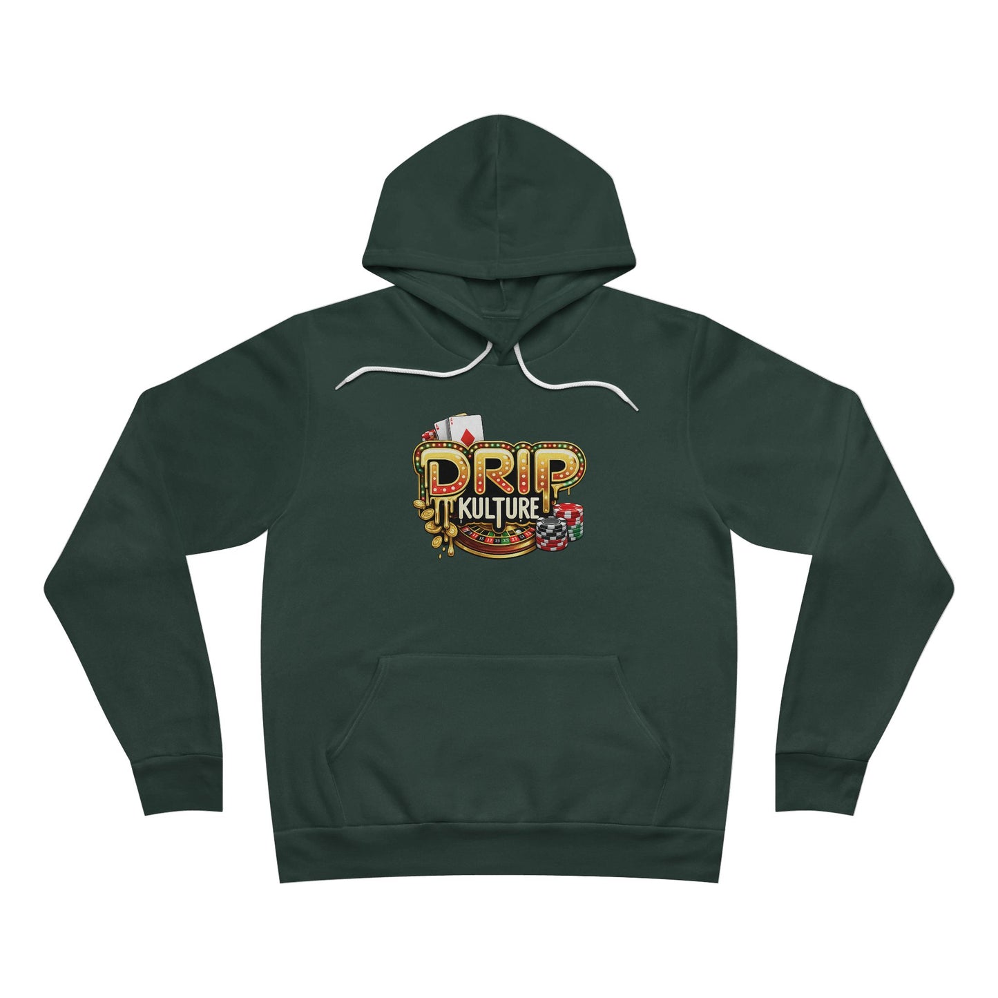 Drip Kulture High Stakes Unisex Sponge Fleece Hoodie - Multiple Colors