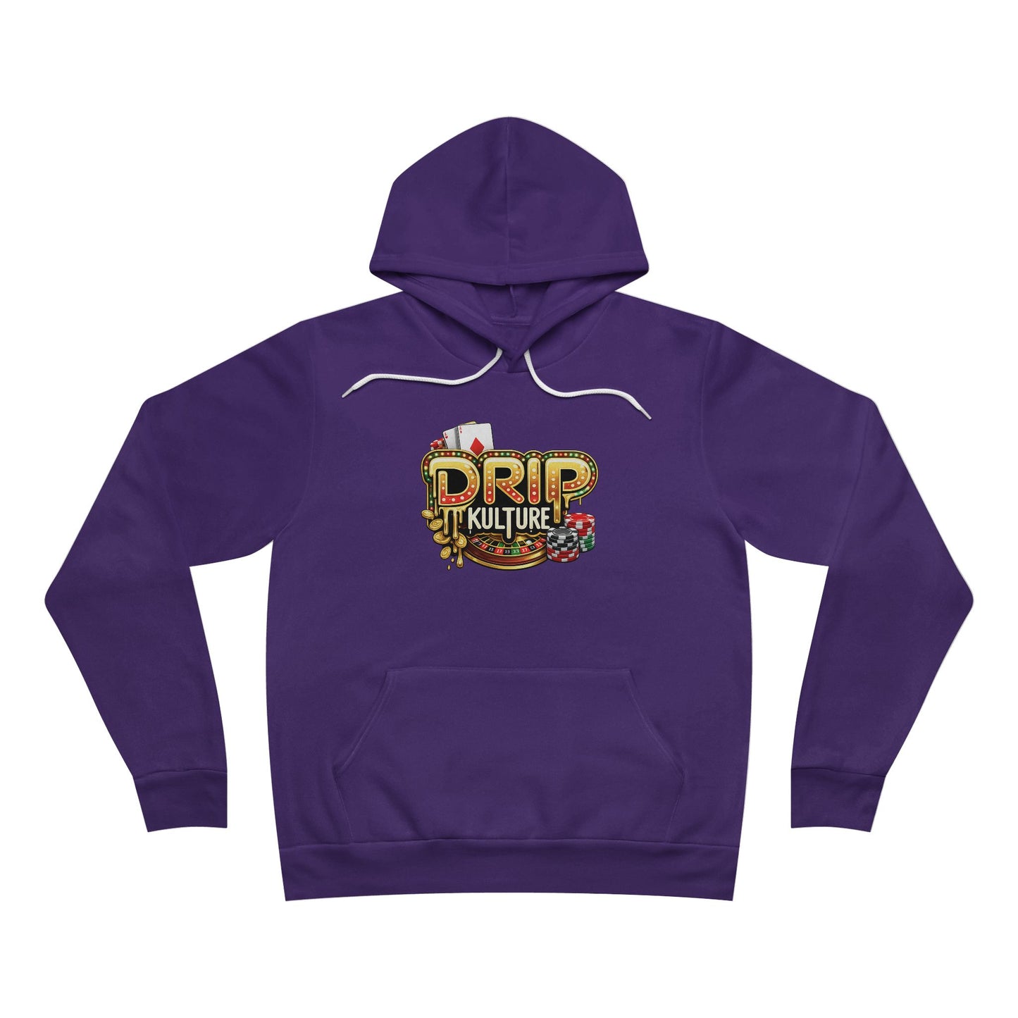 Drip Kulture High Stakes Unisex Sponge Fleece Hoodie - Multiple Colors