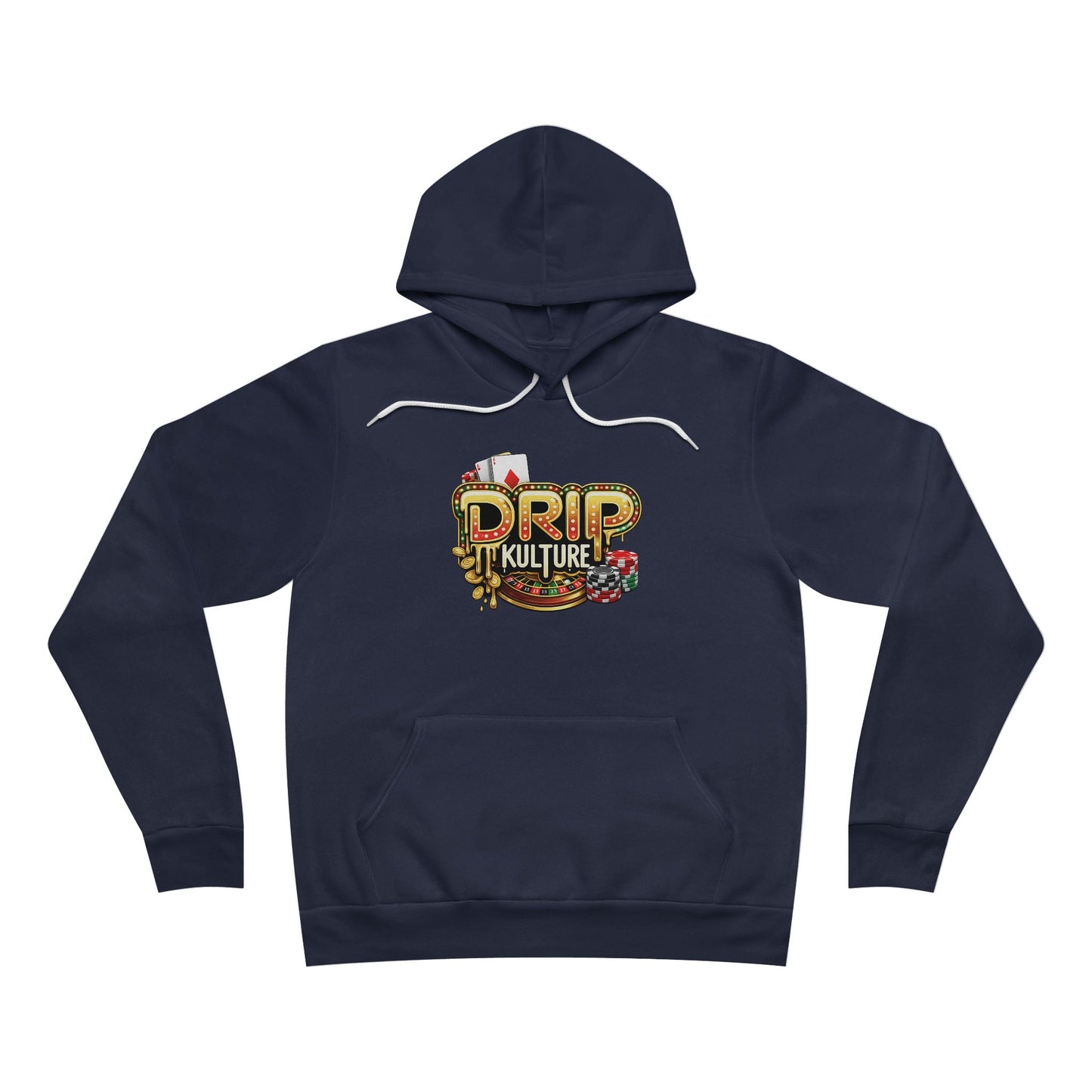 Drip Kulture High Stakes Unisex Sponge Fleece Hoodie - Multiple Colors