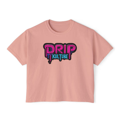 Miami Drip Kulture Women's Boxy Tee - Multiple Colors