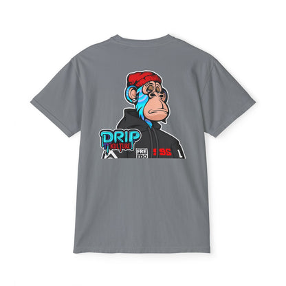 NFT Blue Lightning Drip Kulture Unisex Pocket T-Shirt - Multiple Colors