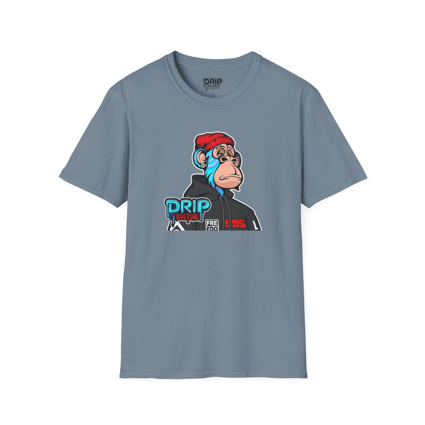 NFT Blue Lightning Drip Kulture Unisex Tee - Multiple Colors