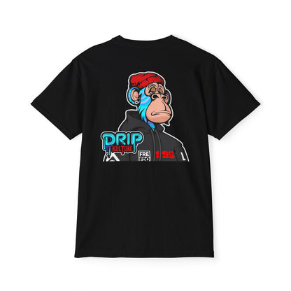 NFT Blue Lightning Drip Kulture Unisex Pocket T-Shirt - Multiple Colors