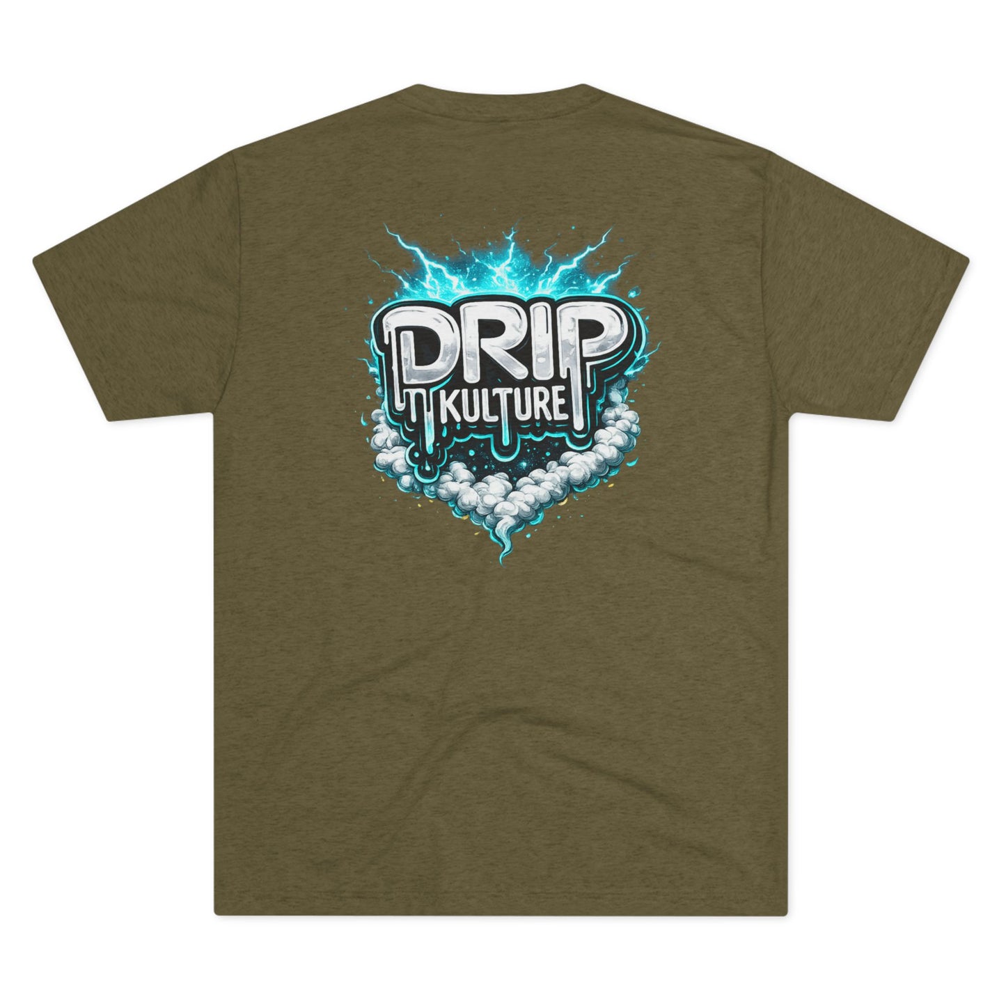Drip Kulture Lightning Unisex Tri-Blend T-Shirt - Multiple Colors