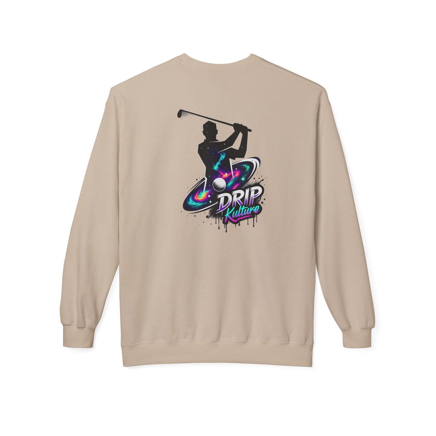 Galactic Golfer Unisex Crewneck - Multiple Colors