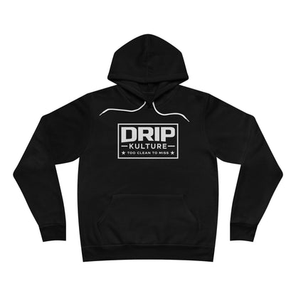 Drip Kulture "Too Clean To Miss" Unisex Sponge Fleece Hoodie - Multiple Colors